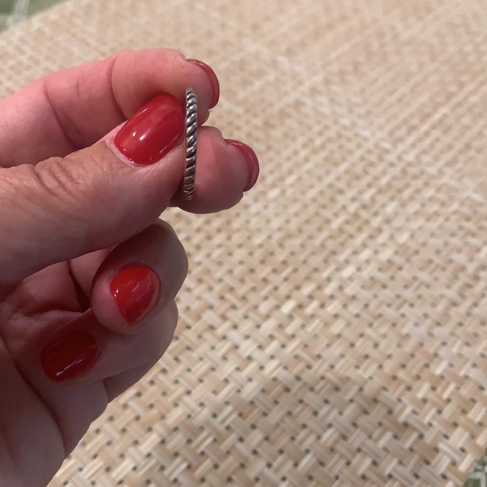 Stackable silver rings - Picture 6 of 6